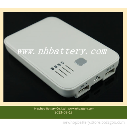 2013 Made in China Wholesale Portable Power Source for Cellphone, Power Source, Power Bank, Portable Source